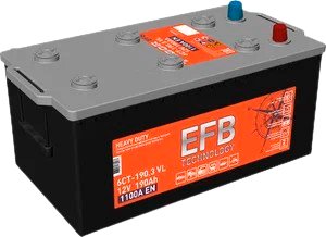 Автомобильный аккумулятор Tubor EFB L+ (190 А·ч)