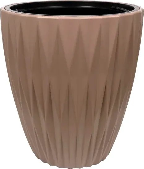 

Кашпо Form-Plastic Caro FP-5790-051 (серо-бежевый)