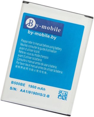 

Аккумулятор для телефона By-mobile совместим с Samsung B500AE