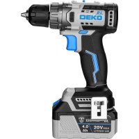 Дрель-шуруповерт Deko Loner 20V ONE+ 085-1004 (с 1-им АКБ)