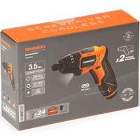 Электроотвертка Daewoo Power DAA 3620Li Plus (с АКБ, кейс)