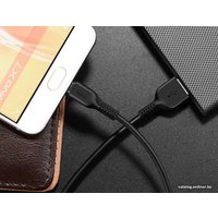 Кабель Hoco X20 microUSB (1 м, черный)