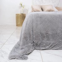 Плед Casa Conforte Nordika 200x220 6152080 (серый)