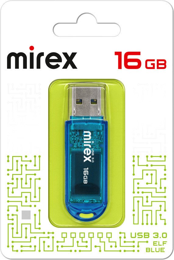 

USB Flash Mirex Color Blade Elf 3.0 16GB 13600-FM3BEF16