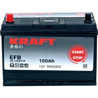 Автомобильный аккумулятор KRAFT EFB L+ (100 А·ч)