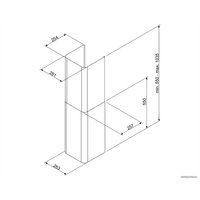 Короб Smeg KITCMNFABWH
