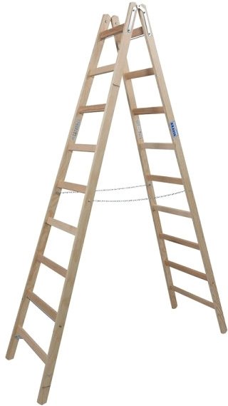 

Лестница-стремянка Krause Stabilo 170118 2x9 ступеней