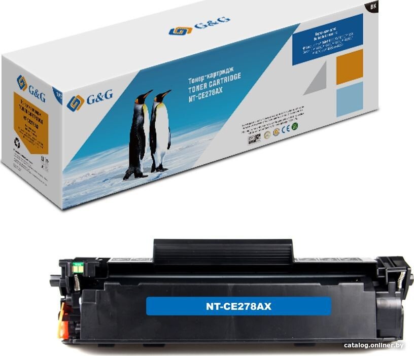 Картридж G&G NT-CE278AX (аналог HP 78A (CE278A))