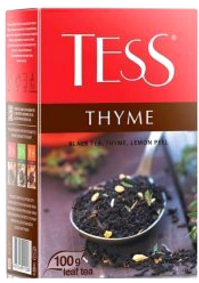 

Черный чай Tess Thyme Black Tea 100 г