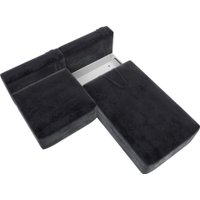 Угловой диван Лига диванов Лига-060 НПБ угол универсальный 129497 (велюр Tower 11 темно-серый)