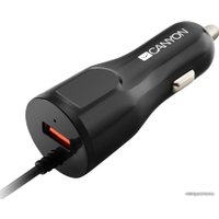 Автомобильное зарядное Canyon C-033 (черный)