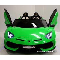 Электромобиль RiverToys Lamborghini Aventador SVJ A111MP (зеленый) в Гродно
