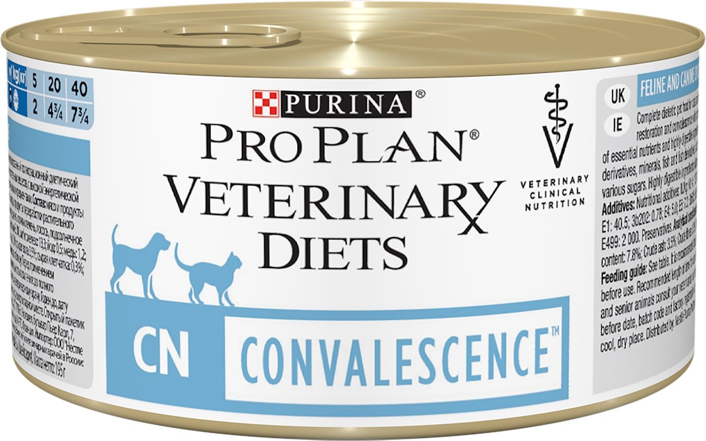 

Консервированный корм для кошек Pro Plan Veterinary Diets CN Convalescence 195 г