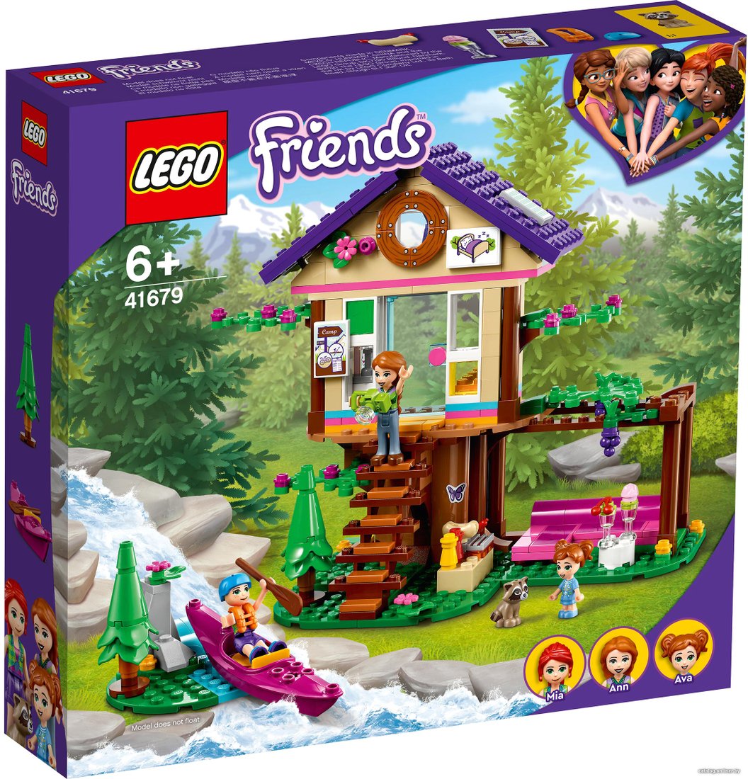 Конструктор LEGO Friends 41679 Домик в лесу