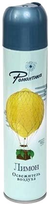 

Освежитель воздуха Романтика Лимон 300 мл