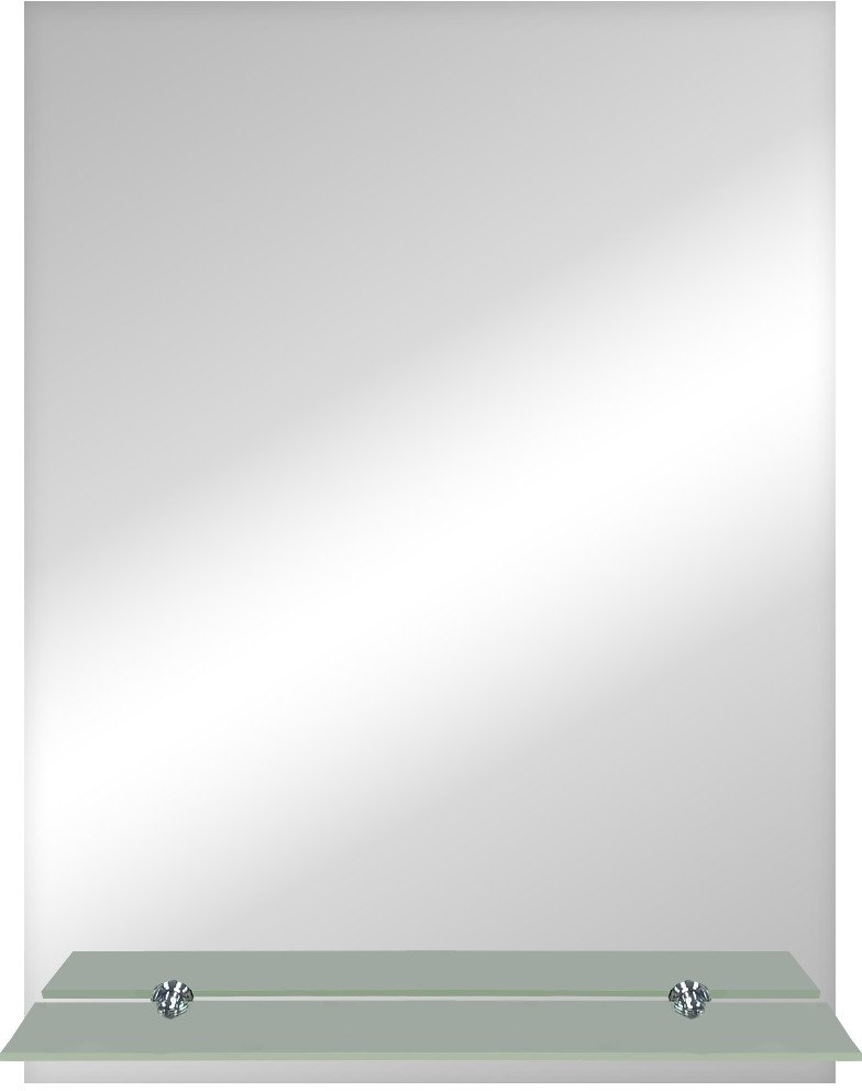 

Континент Зеркало Прямоугольник 60х80 (с полкой)