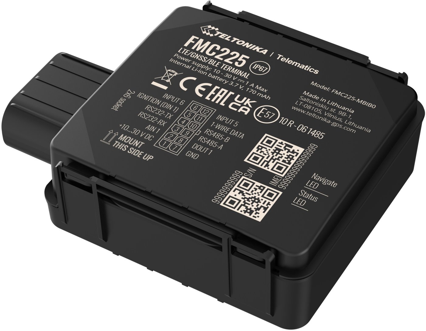 

Автомобильный GPS-трекер Teltonika FMC225
