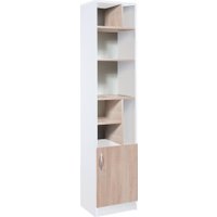 Стеллаж Мебель-класс Стеллаж Имидж-1 (белый/дуб сонома)