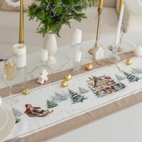 Дорожка на стол Listelle Пряничный домик 315602