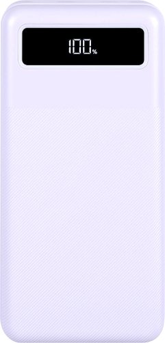 Внешний аккумулятор TFN Porta LCD PD 22.5W 30000mAh (сиреневый)