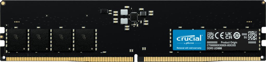 

Оперативная память Crucial 32GB DDR5 PC5-38400 CT32G48C40U5