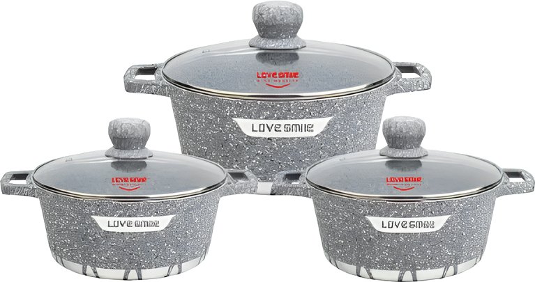 

Набор кастрюль Love Smile LS20063