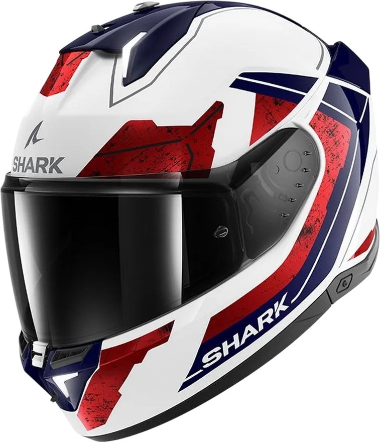 Мотошлем Shark Skwal i3 Rhad (р. XL, белый/синий/красный)