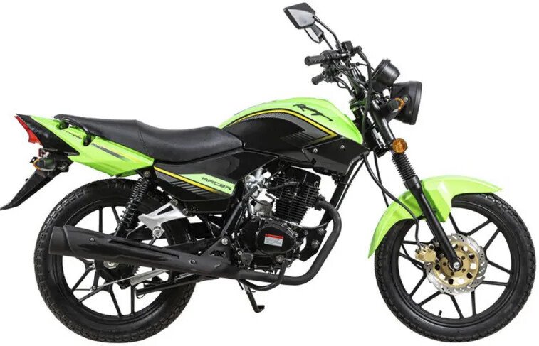 Мотоцикл Racer Tiger RC150-23 New 150cc (зеленый)