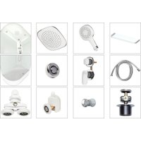 Душевая кабина Domani-Spa Delight Slim 128 High L DS01DS128LHWM00