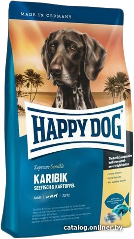 Сухой корм для собак Happy Dog Supreme Sensible Karibik 12.5 кг