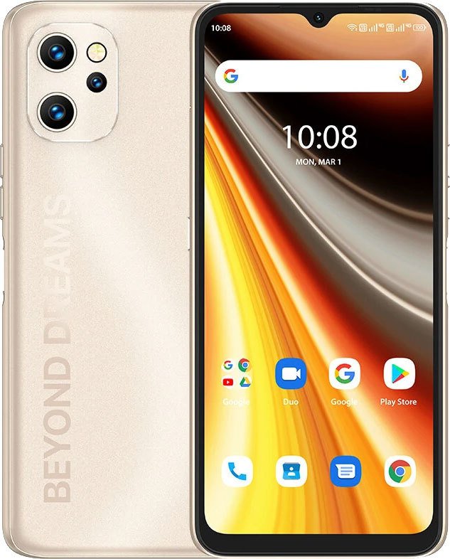 

Телефон Umidigi Power 7 Max 6GB/128GB (золотистый)