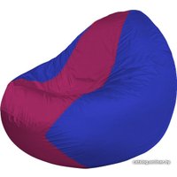 Кресло-мешок Flagman Classic К2.1-50 (синий/фуксия)