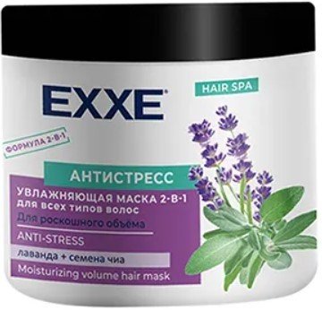 

Маска Exxe 2-в-1 Антистресс увлажняющая для всех типов 500 мл