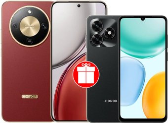 HONOR X9d 8GB/256GB международная версия (терракотовый) и смартфон HONOR X5c 4GB/64GB по акции