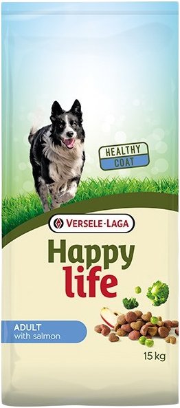 

Сухой корм для собак Versele Laga Happy life Adult с лососем 15 кг