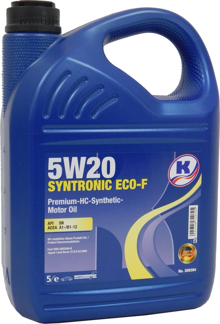 

Моторное масло Kuttenkeuler Syntronic Eco-F 5W-20 5л