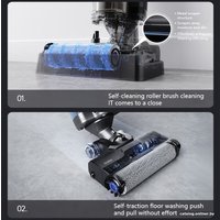 Пылесос Redkey Cordless Wet Dry Vacuum Cleaner W12 Pro (серый)