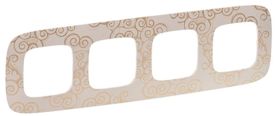 

Рамка Legrand Valena Allure 754354 (нарцисс/золото)