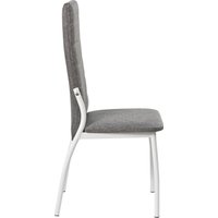 Стул ВВР Прага (серый/белый, рогожка)