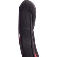 Игровое (геймерское) кресло TetChair Pilot флок/ткань (черный/черный/красный) в Солигорске