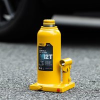 Бутылочный домкрат Deli DQ71012 12т