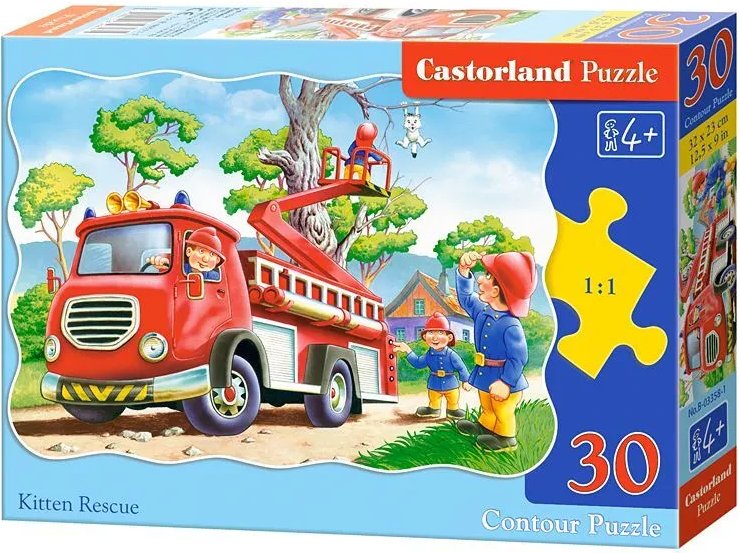 

Пазл Castorland Midi Спасение котенка B-03174 (30 эл)