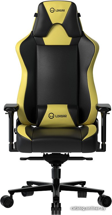 Игровое (геймерское) кресло Lorgar Base 311 (черный/желтый)