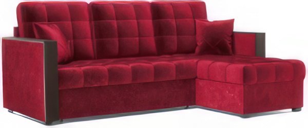 

Угловой диван Мебель-АРС Техас (бархат красный Star Velvet 3 Dark Red)