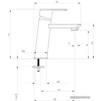 Смеситель Deante Arnika Nero BQA N21K