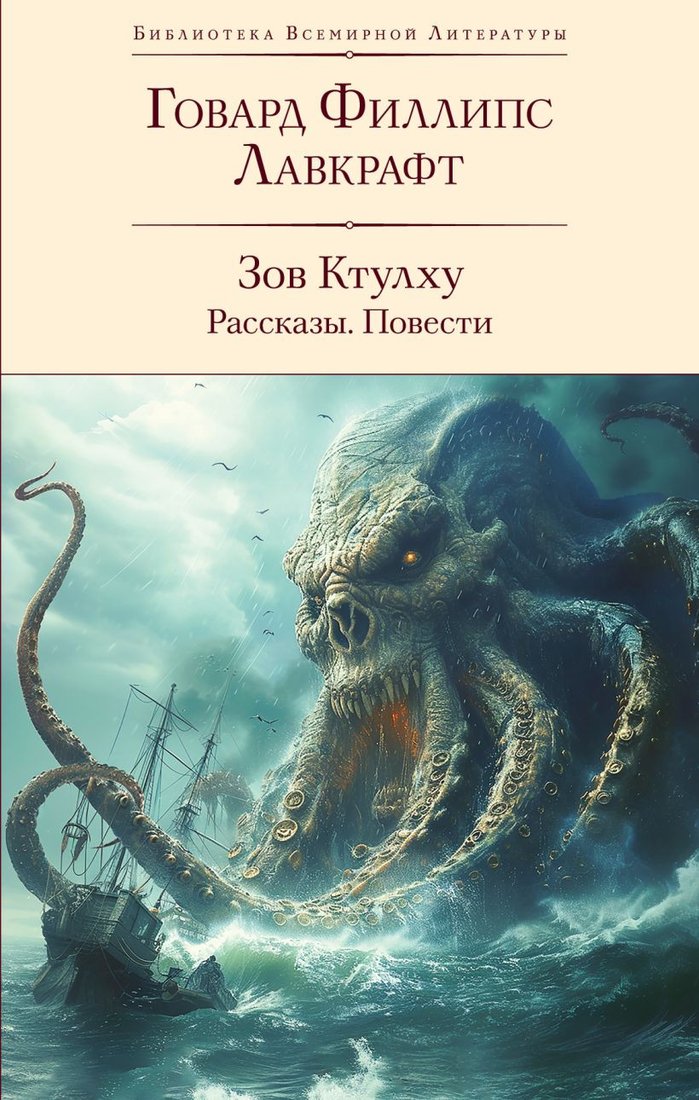 Книга издательства Эксмо. Зов Ктулху. Рассказы. Повести 9785041961466 (Лавкрафт Г.Ф.)