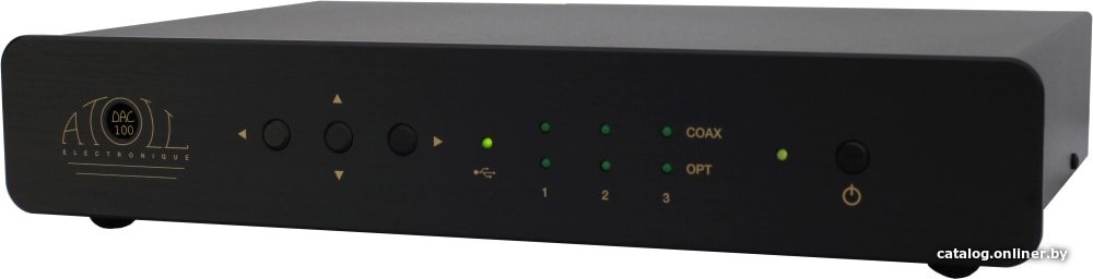 Цифро-аналоговый преобразователь ATOLL DAC100 Signature (черный)