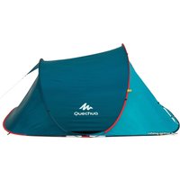Треккинговая палатка Quechua 2 Seconds Easy 3 (бирюзовый)