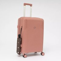 Чемодан-спиннер Francesco Molinary 344-8038/2-24PNK (розовый)