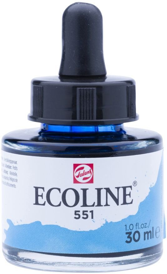

Акварельная краска Ecoline 551 11255511 (небесно-голубая светлая, 30 мл)